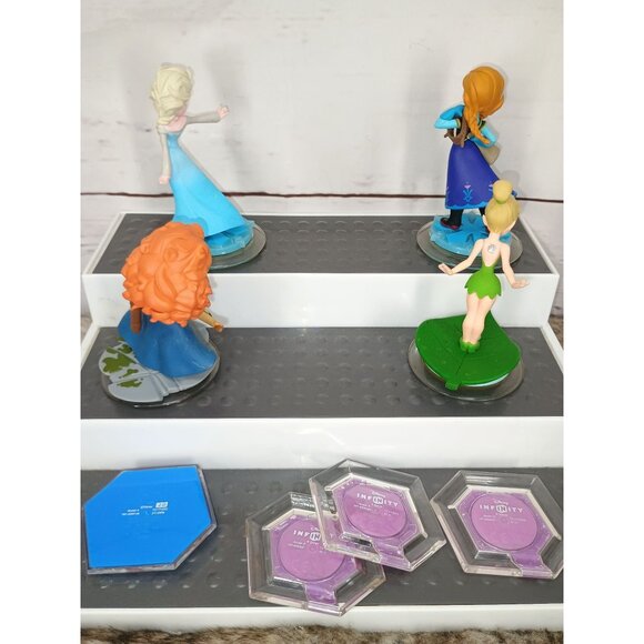 Disney Infinity Princess  Frozen Brave Tinker Bell Figure‎ Set - Picture 2 of 8